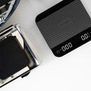 Acaia Umbra Lunar Coffee Scale Black display free smart espresso scale for precise connected brewing
