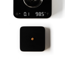 Acaia Umbra Lunar Scale Black display free espresso scale designed for connected brewing precision