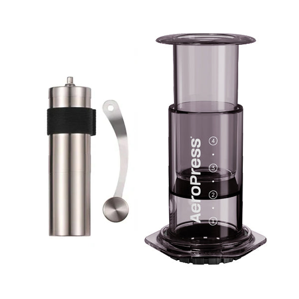 Aeropress Clear Coffee Maker Bundle Ten Mile Tall Black