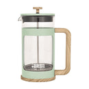 Bialetti Woody Coffee Press 1L Green with wooden handle and sturdy borosilicate glass construction