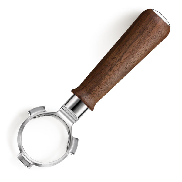 Breville Naked Portafilter 54 mm with ergonomic walnut wood handle 