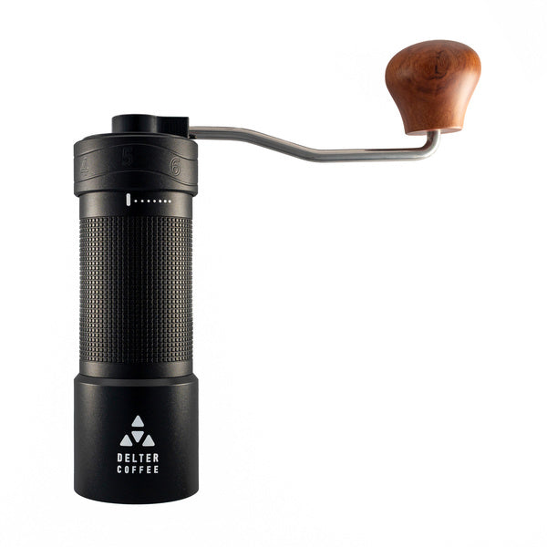 Delter Coffee Hand Grinder Black Portable Manual Grinder