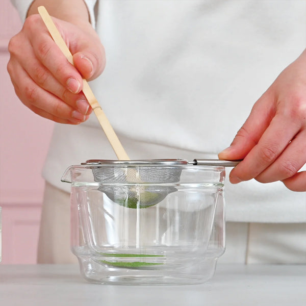 Hario Double‑Walled Matcha Bowl, 300 ml in Transparent Finish