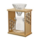 Hario Drip Stand Set Asanoha in Natural Wood Finish