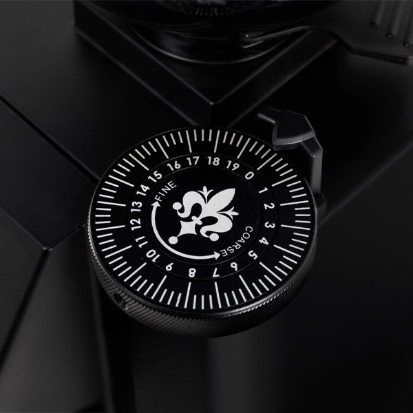 Eureka Coffee Grinder Mignon Zero 55 S single dose espresso grinder with 55 mm flat burrs for precise grinding