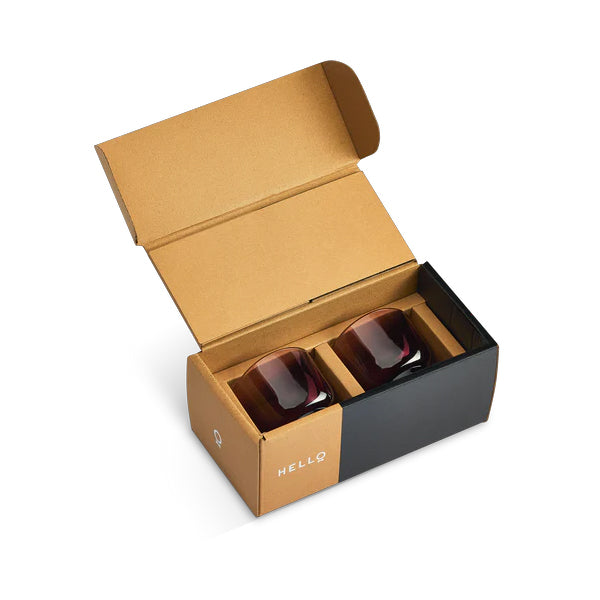 Fellow Pirch espresso coffee glasses