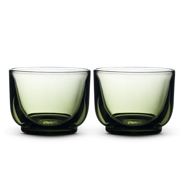 Fellow Pirch cortado glasses woodland green