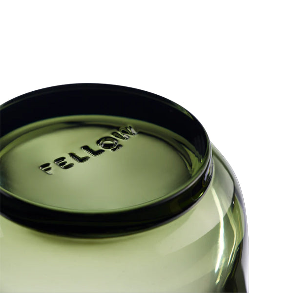 Fellow Pirch woodland green latte glasses