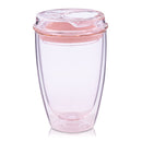 GoodCuppa The Big Reusable Glass Cup Pink