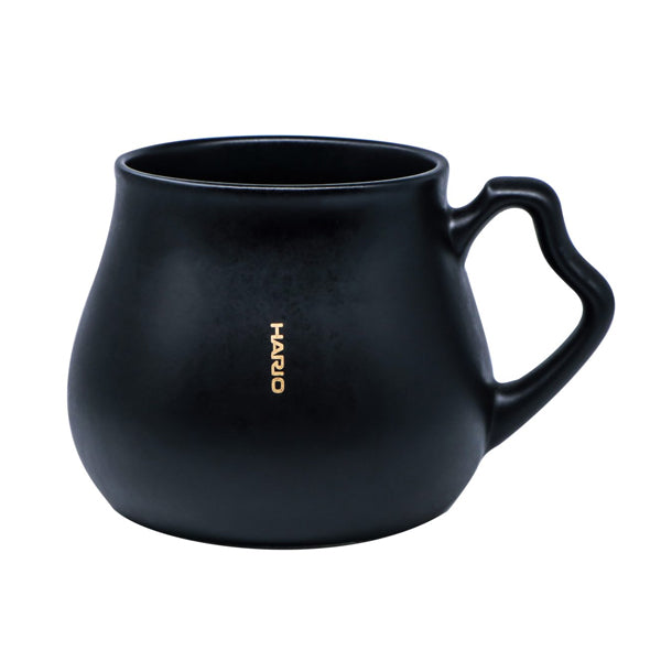 Hario Alpha Ceramic Mug in Matte Black Finish