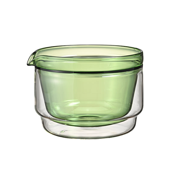 Hario Double‑Walled Matcha Bowl 300 ml in Mint Green Finish