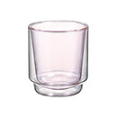 Hario Double‑Walled Matcha Cup 370 ml in Soft Pink