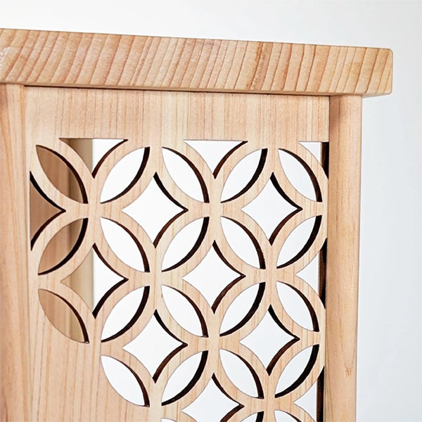 Hario V60 Drip Stand Shippou in Natural Wood Finish