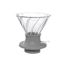 Hario Switch RAN Glass Immersion Dripper Grey