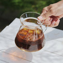 Hario Miyabi Glass Coffee Server in Clear Finish