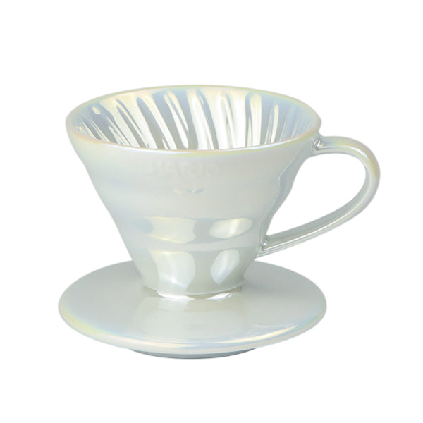 Hario P.V.D. V60 Dripper Size 01 with Pearlescent Finish, PVD-coated