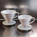 Hario P.V.D. V60 Dripper in Pearlescent Finish, PVD-coated
