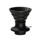 Hario Purion Switch Dripper in Volcano Black, Size 02, for Immersion Pour Over Brewing