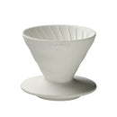 Hario Purion Clay Ivory White for V60 dripper, Size 01 (300 ml)