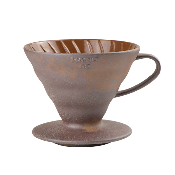 Hario Purion Clay Dripper V60 Size 02 — Kiln-Fired 5 Times