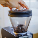 Introvert Bellows for Baratza Grinders Black silicone attachment designed to reduce retention and improve grinder performance