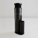 Introvert Black Silicone Bellows for Option O Lagom Mini designed to reduce coffee retention and improve grinder performance