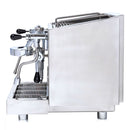 Izzo Vivi Dual Boiler Duetto PID Coffee Machine White with Walnut Handles
