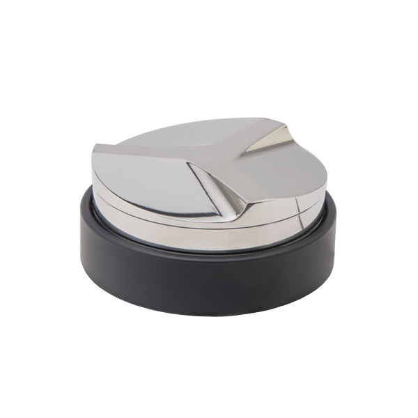 Lelit 57mm Leveler Tool with Adjustable Depth and Matte Black Handle