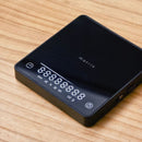 Matrix G1 FlowBar Smart Coffee Scale with flow rate display and auto timer for precise espresso brewing