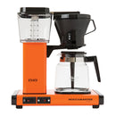 orange moccamaster classic coffee brewer