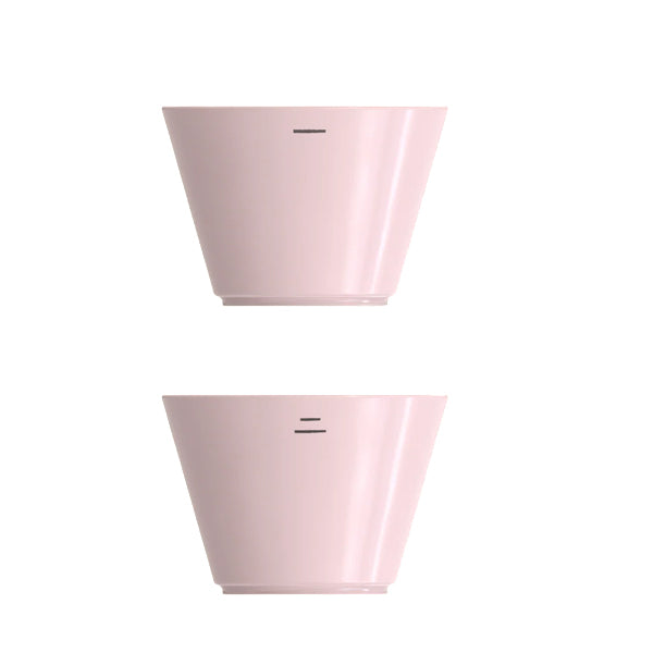 Ni Wares Toto 120ml Cup Set of 2 dual lip porcelain coffee cups designed to enhance flavour and mouthfeel
