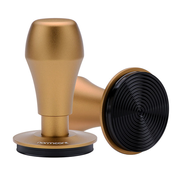 Normcore Spring-Loaded Tamper V4 Titanium Ripple