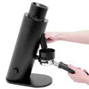 Option-O Lagom P80 Coffee Grinder in Black with 80mm Flat Burrs and Variable RPM Control