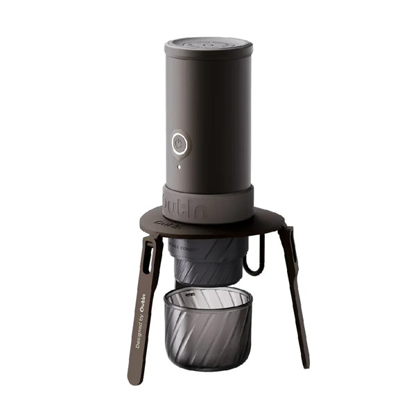 OutIn Foldable Coffee Stand aluminium construction designed for lightweight portable coffee brewing
