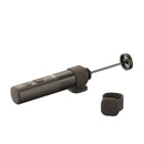 OutIn LattoGo portable electric milk frother with integrated whisk for hot and cold foam