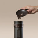OutIn Rebrew Coffee Bean Tray 67g dosing tray designed for measuring coffee beans during portable brewing