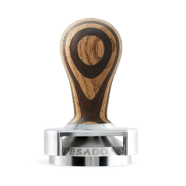 PESADO 58.5 Wooden Tamper Raya 58.5mm w/ Depth Adjuster
