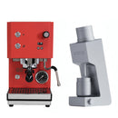 Profitec GO 2.0 Coral Red Varia VS4 Silver Espresso Machine Bundle