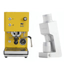Profitec GO 2.0 Mustard Yellow Varia VS4 White Espresso Machine Bundle