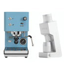 Profitec GO 2.0 Sky Blue Varia VS4 White Espresso Machine Bundle