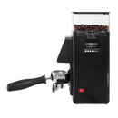 Rancilio Stile SD Coffee Grinder, Black (Side View)