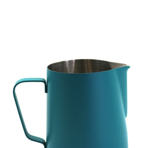 Rhino Classic Milk Pitcher 450ml/15oz Aqua barista jug