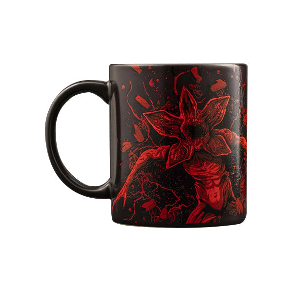 Stranger Things Mug featuring Hawkins themed artwork and bold series design