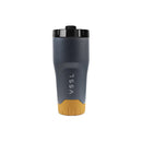 VSSL Rift Tumbler Ash 16oz Insulated Travel Cup