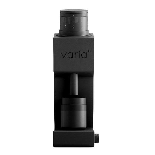 Varia VS4 Black Coffee Grinder single dose design with precision control and low retention workflow