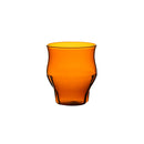 Avensi Alto Amber Coffee Tasting Glass with Hourglass Design