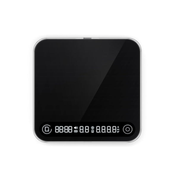 Difluid Microbalance Titanium Coffee Scale Black