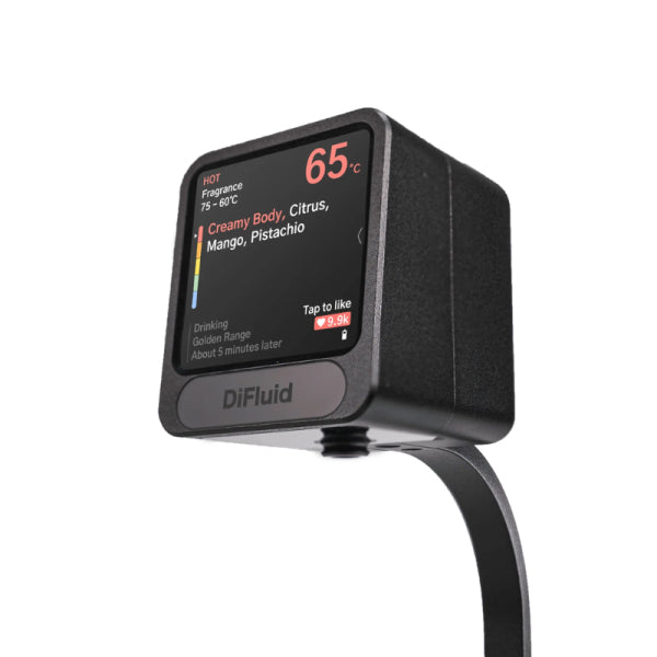 Black Difluid Moment Espresso Milk Thermometer