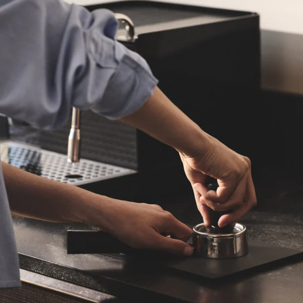Fellow Tamping Mat with Integrated Portafilter Rest