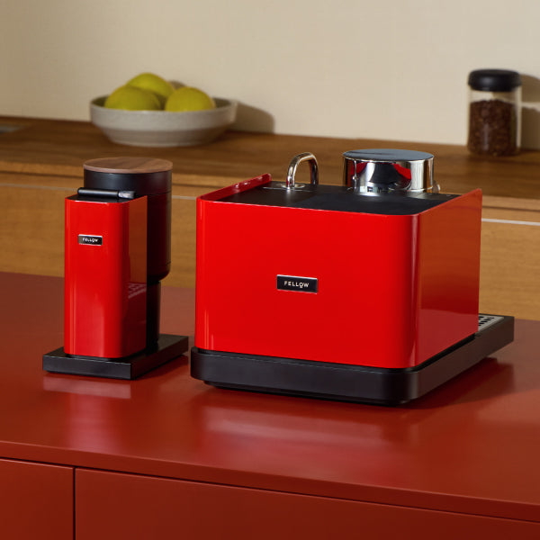 Fellow Opus 2 Cherry Red Walnut Coffee Grinder